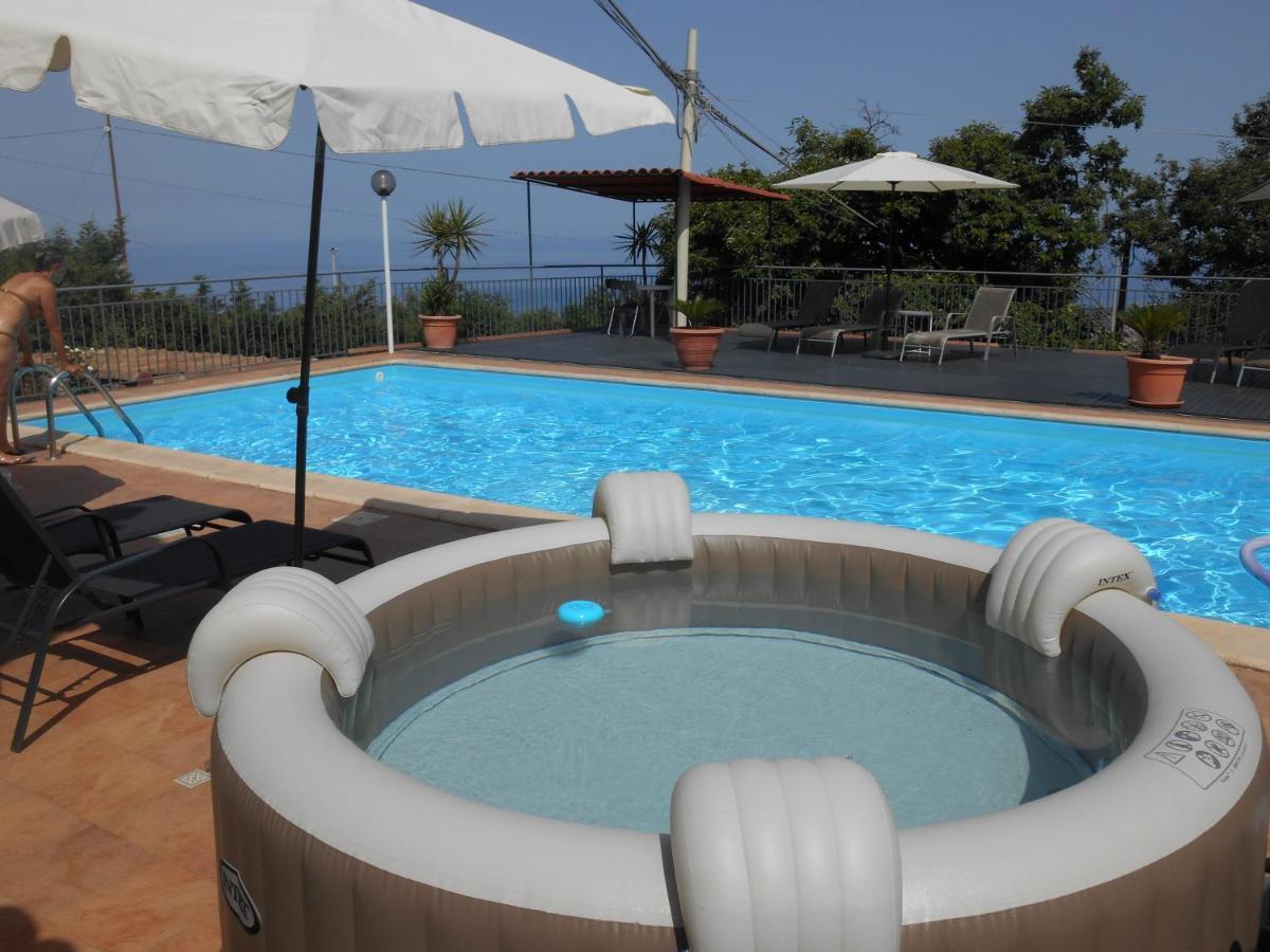 Al Villino Sunshine In Villa Con Piscina Ed Idromassaggio SantʼAlfio Εξωτερικό φωτογραφία